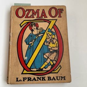 OZMA OF OZ - FRANK BAUM 1ST EDITION WIZARD OF OZ!